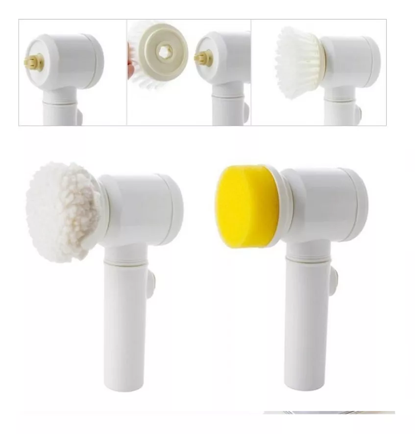 Cepillo Limpiador Eléctrico Magic Loza